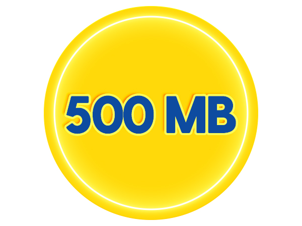 Günlük 500 MB İnternet