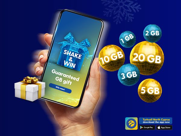 Special for the New Year, Shake&Win GB Gift for Everyone