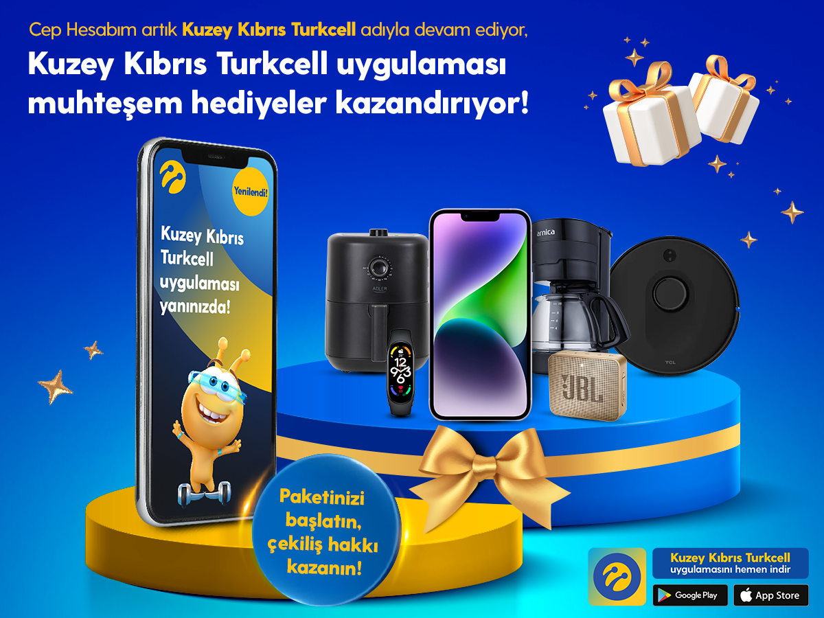 Kuzey Kıbrıs Turkcell Uygulaması Kampanyası