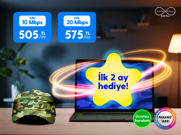 Askerlerimize Özel Turkcell Ev İnterneti
