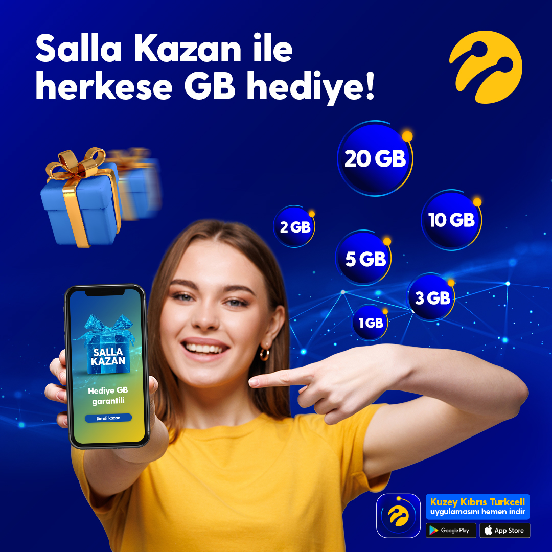Salla Kazan ile Herkese GB Hediye!