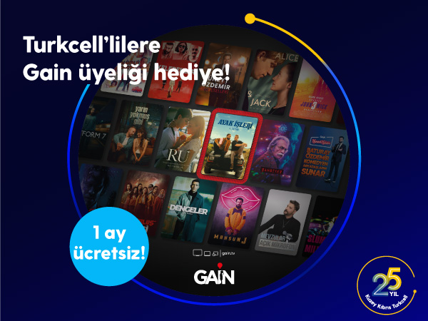 Gain’de size özel ayrıcalık!