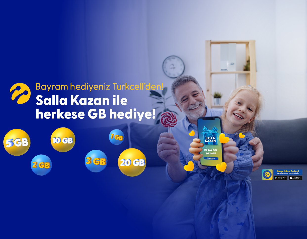 Salla Kazan ile Herkese GB Hediye!