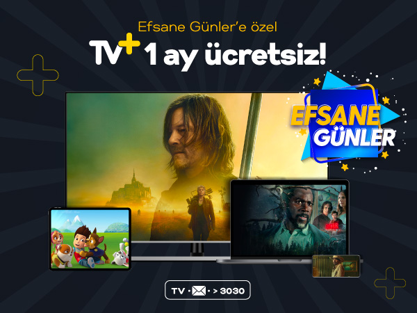 İlk Ay Bedava Sürprizi TV+'dan 