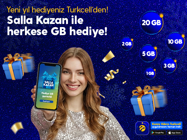 Salla Kazan ile Herkese GB Hediye!