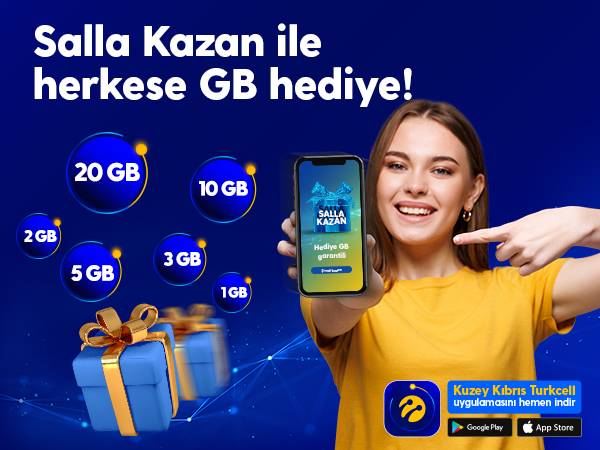 Salla Kazan ile Herkese GB Hediye!